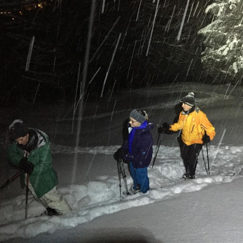 Schneeschuhwanderungen mit Michi Bargetze