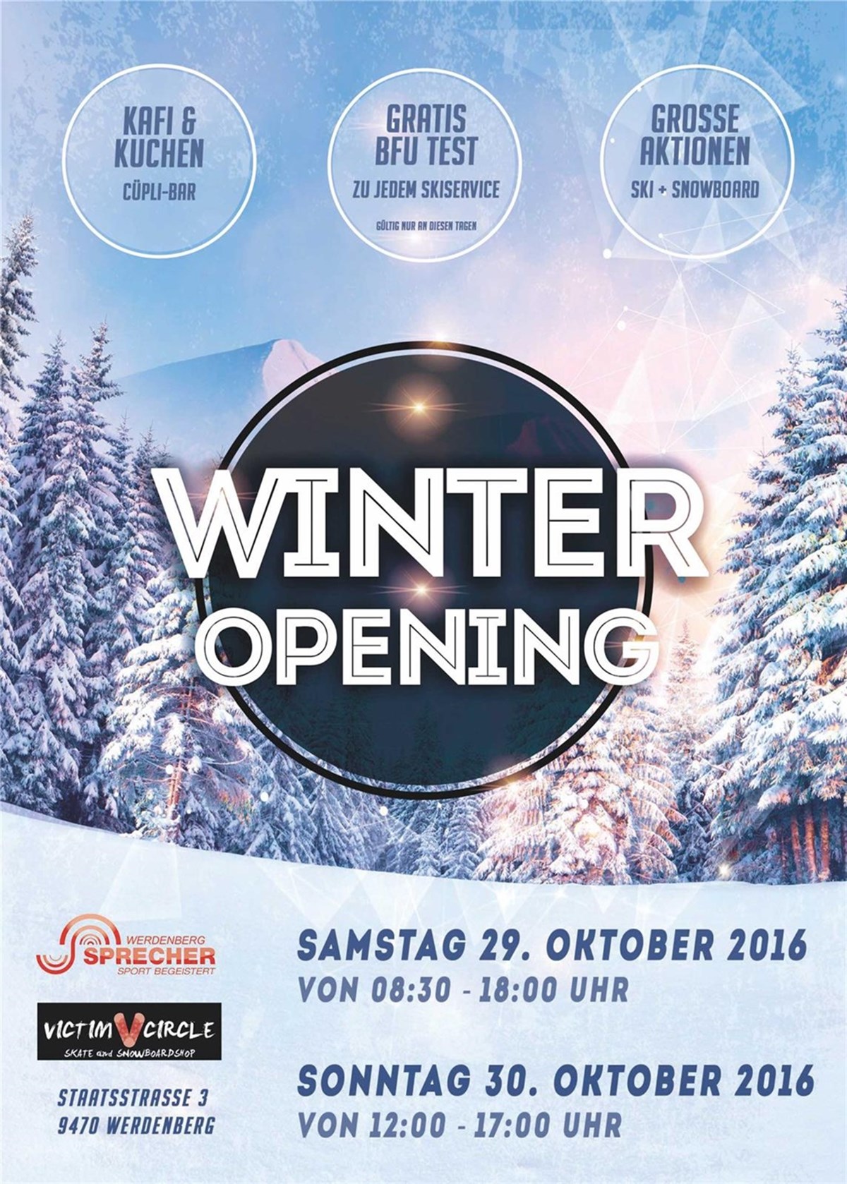 Winter Opening