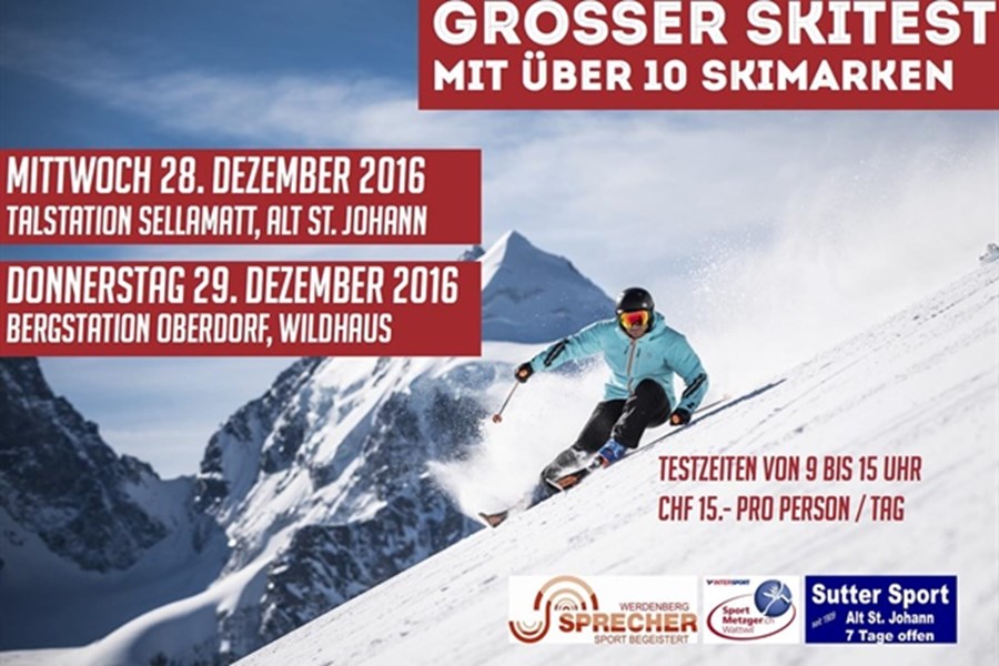 Grosser Skitest / Abgesagt