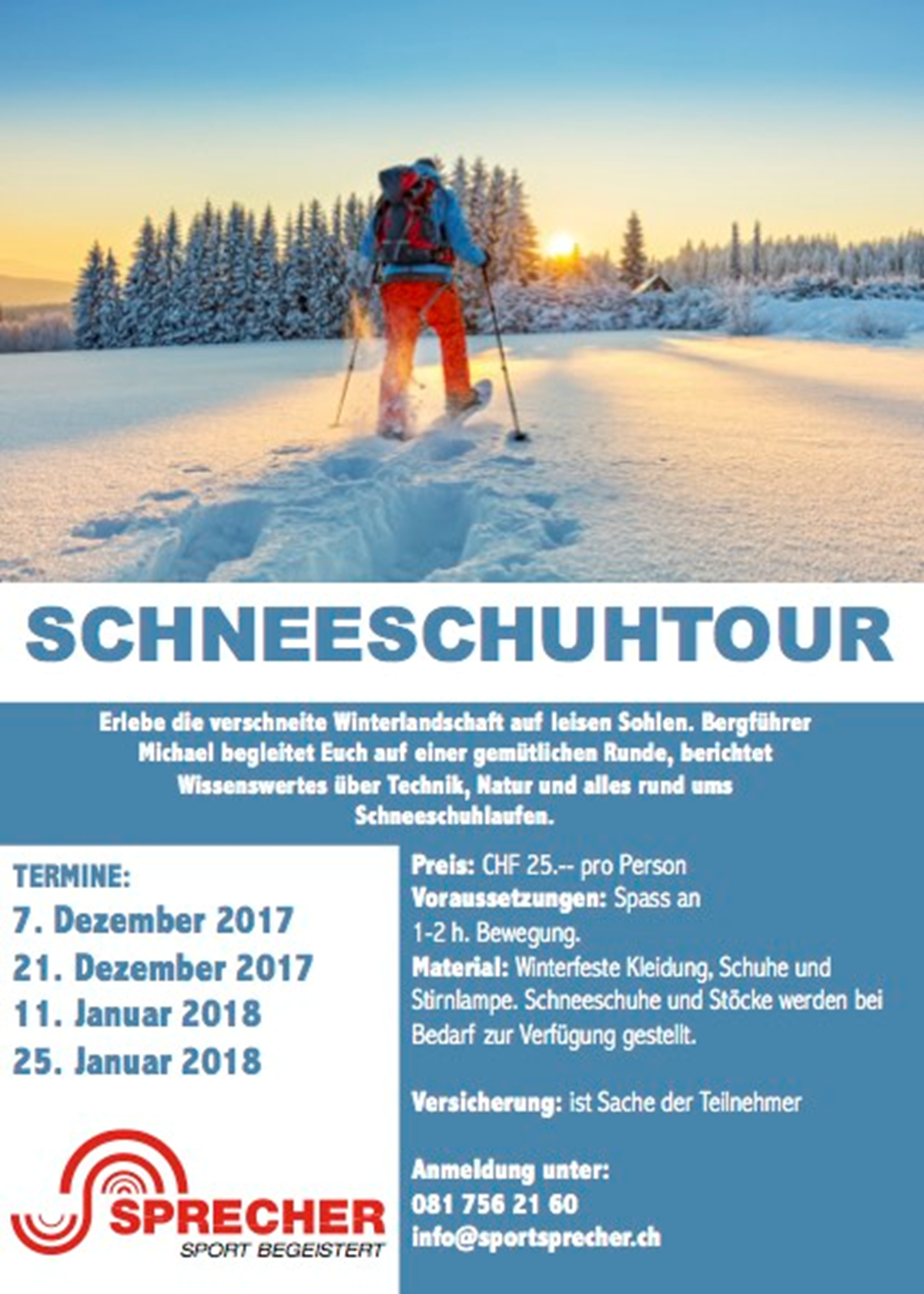 Schneeschuhwanderung