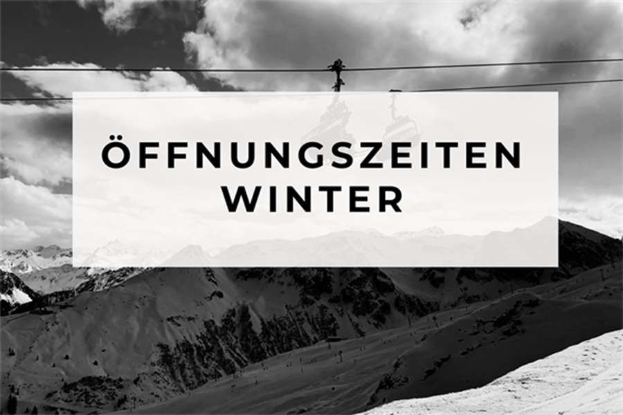 Winteröffnungszeiten