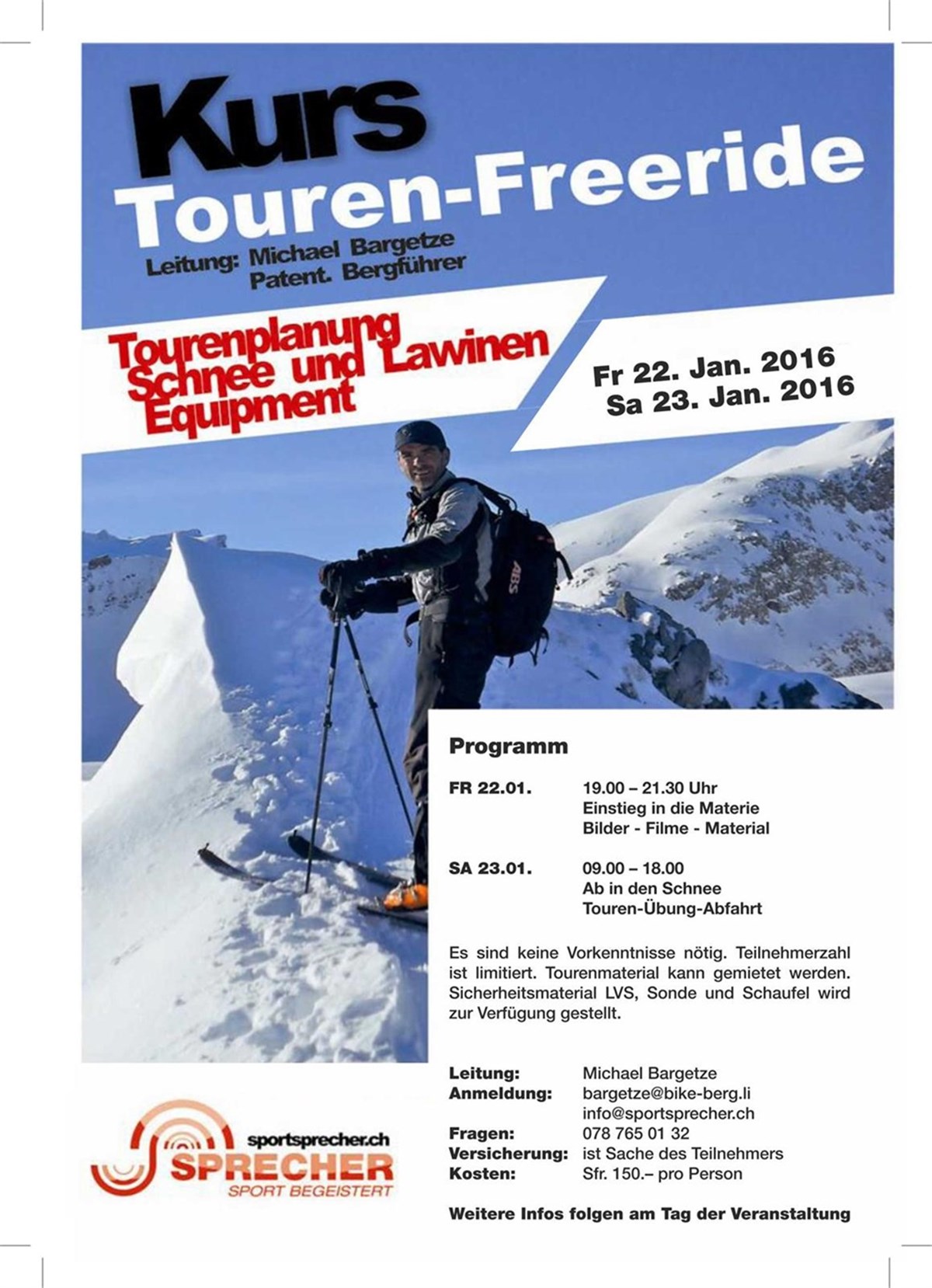 Kurs Lawinen - Freeride