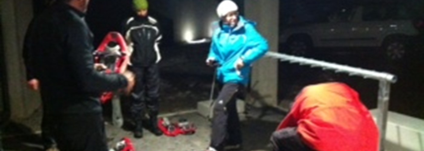 Schneeschuhlaufen mit Michi Bargetze